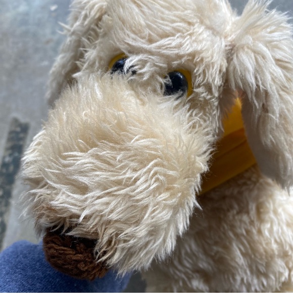 Vintage Francesca 15” Plush Le Mutt Dog Stuffed Animal 1980 Rare w/shirt - Picture 8 of 9